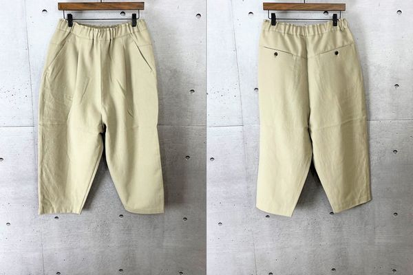 未使用タグ付 ハンズオブクリエイション リネン イージースカート ウエストゴム 未使用タグ付 ハンズオブクリエイション リネン イージースカート